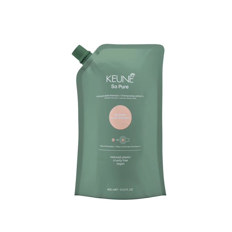 SHAMPOO SO PURE POLISH REFIL 400ML