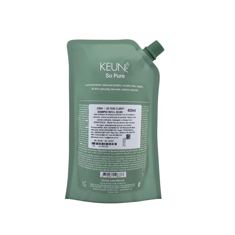 SHAMPOO SO PURE CLARIFY REFIL 400ML