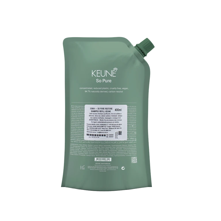 SHAMPOO SO PURE RESTORE REFIL 400ML