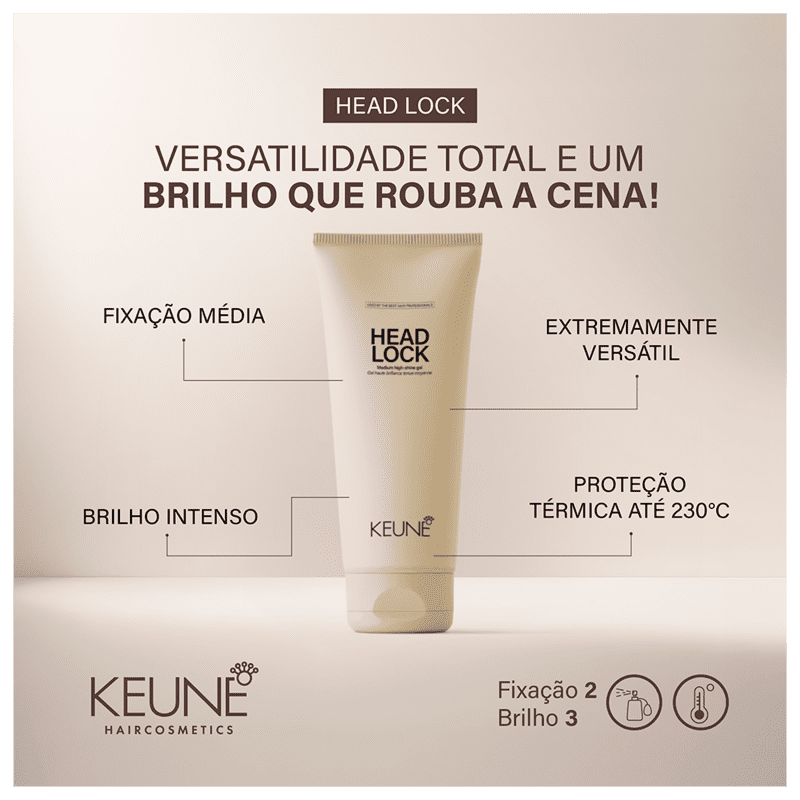 HEAD LOCK MEDIUM GEL 200ML